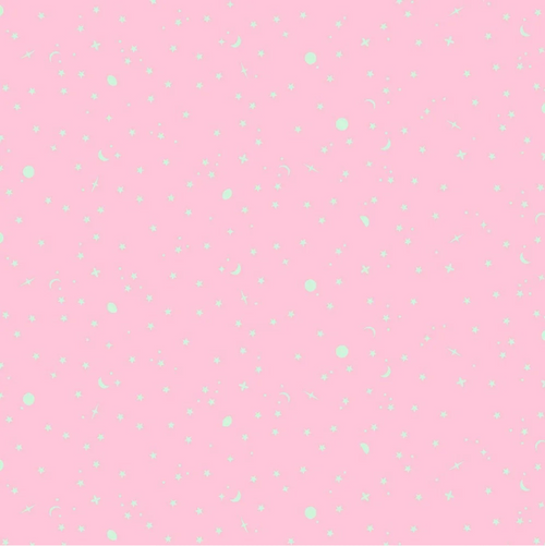 Space Sprinkles in Piglet  - True Colors Yardage