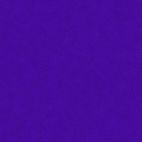 Dotty Spiral  in Purple - Twirl Yardage