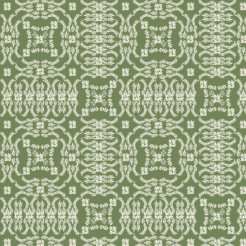 Heritage in Sage - Gracie Yardage