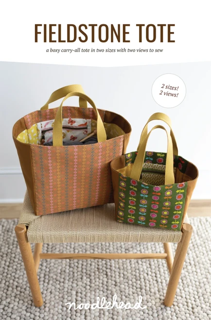 Fieldstone Tote bag pattern