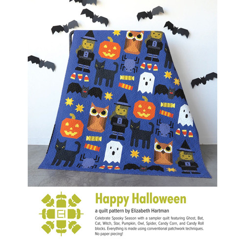 Image of finished Happy Halloween Quilt 