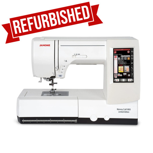 [OPEN BOX] Janome Memory Craft 9850 Limited Edition Sewing and Embroidery Machine