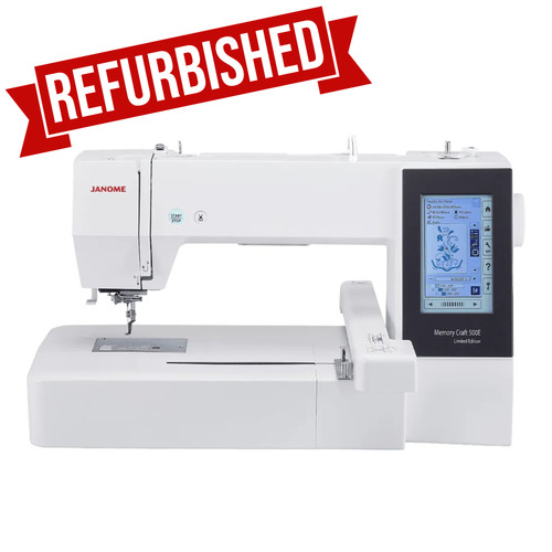 [OPEN BOX] Janome Memory Craft 500E Limited Edition Embroidery Machine