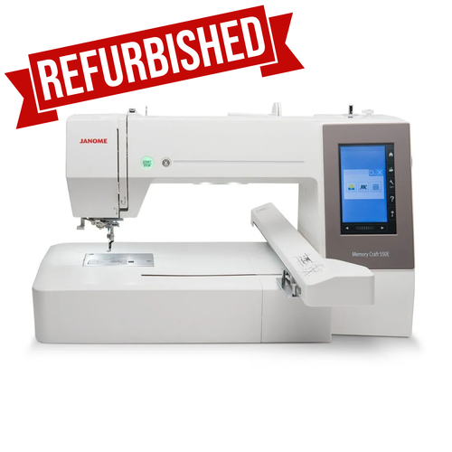 [OPEN BOX] Janome Memory Craft 550E Embroidery Machine