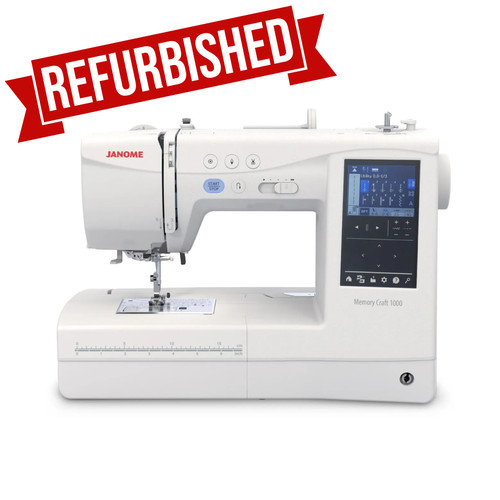 [OPEN BOX] Janome Memory Craft 1000 Sewing and Embroidery Machine