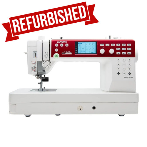 [OPEN BOX] Janome Memory Craft 6650 Sewing and Quilting Machine