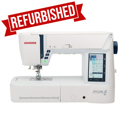[OPEN BOX] Janome Skyline S7 Anniversary Edition Sewing Machine