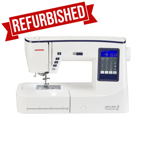 [OPEN BOX] Janome Skyline S3 Anniversary Edition Sewing Machine