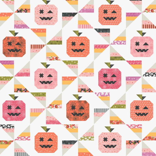 The finished Tricks & Treats Quilt