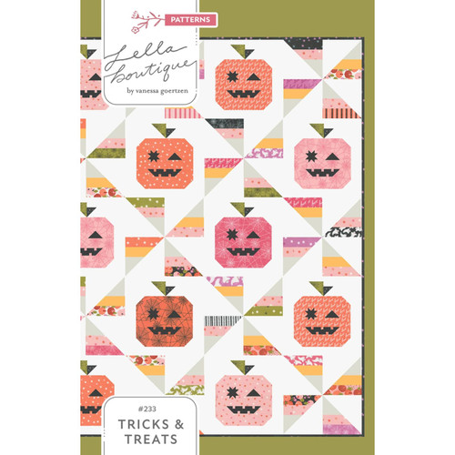 The finished Tricks & Treats Quilt