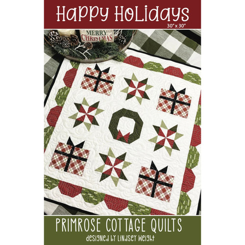 Finished Happy Holidays Quilt Pattern