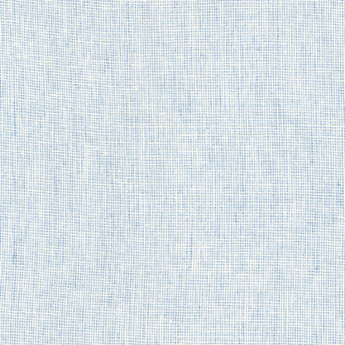 Close up of light blue linen fabric