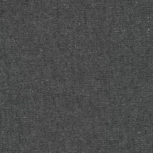 Close up of solid black fabric