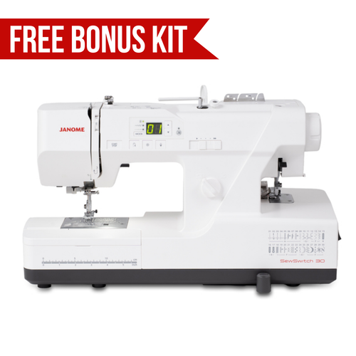 Janome SewSwitch 30 Combo 2-in-1 Sewing and Overlock Machine