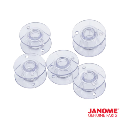 Class 15 Plastic Bobbins for Janome Computerized Machines