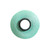 Close-up of a Glide 40 weight polyester thread bobbin in Mint, size L, with 72 yards of thread.