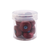 Clear plastic jar containing 10 Glide 40 weight polyester bobbins in Maroon, size M, each with 132 yards of thread.