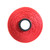 Close-up of a Glide 40 weight polyester thread bobbin in Cherry, size M, with 132 yards of thread.