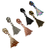 Oh Christmas Tree 4pc #5 Zipper Pulls