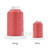 Close-up of two Cairo Quilt 50 weight Egyptian cotton thread spools in Peppermint, showing a soft, matte finish. A large King spool (3,000 yards) and a smaller Mini spool (670 yards) are side by side for size comparison.