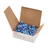 Box of 100 Glide 60 weight polyester bobbins in Hawaiian Blue, size L, each containing 130 yards of thread.