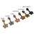 Full Bloom 4pc #5 Zipper Pulls
