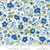 Floral White Multi - Blueprint Yardage