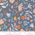 Denim Flowers - Blossoms and Blooms Yardage