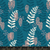 Leaves in Teal - Reimagined Landscapes