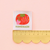 Tomato Pincushion Handmade Large Woven Labels