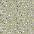 Close up of fabric with cows and light green grass on a green background