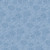 Close up of fabric with a blue floral pattern on a light blue background