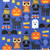 Close up of finished Happy Halloween Quilt