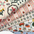 Close up of Home Sweet Home fabric collection