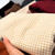 Flannel Gather in Cream Houndstooth Yardage