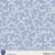 6inch by 6inch of fabric with light blue vines on a darker blue background