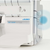 Juki MO-2800 Air Threading Serger with differential feed and rolled hem