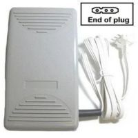 Image of the white Janome foot control and cord