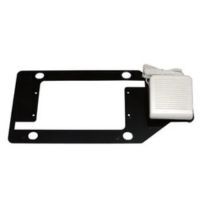 Close up of the remote thread cutter switch