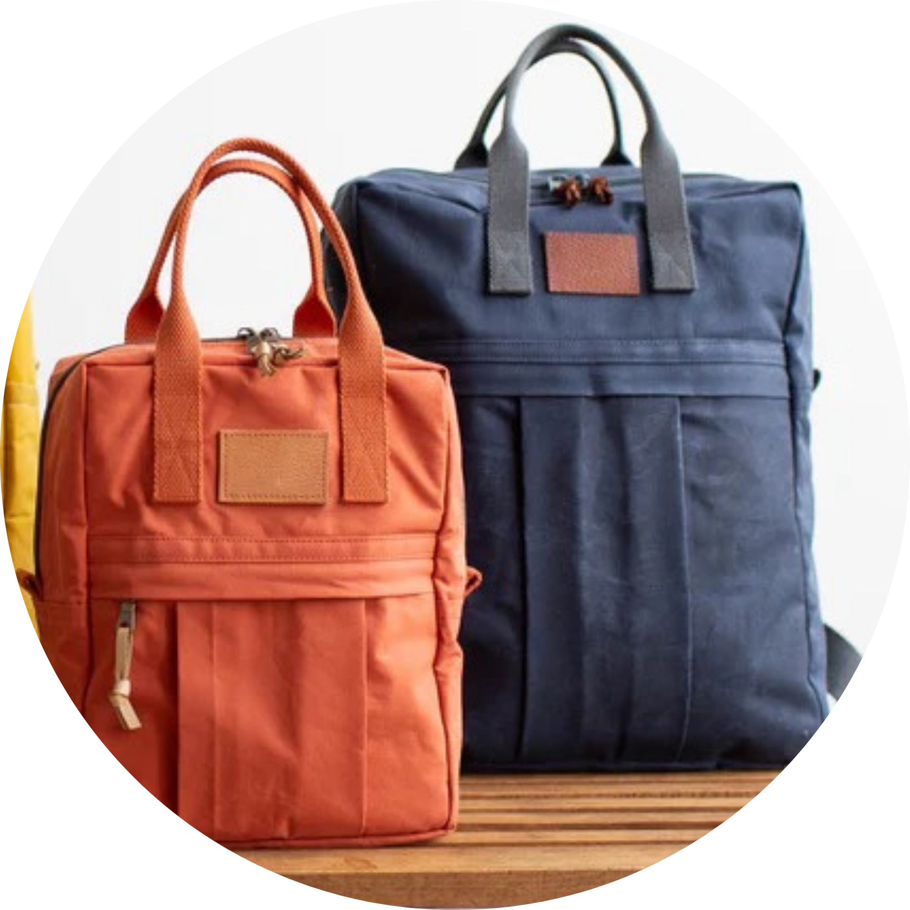 Sewn tote bags