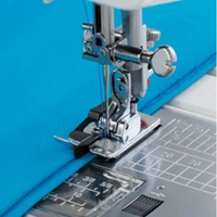Close-up of blind hemming foot