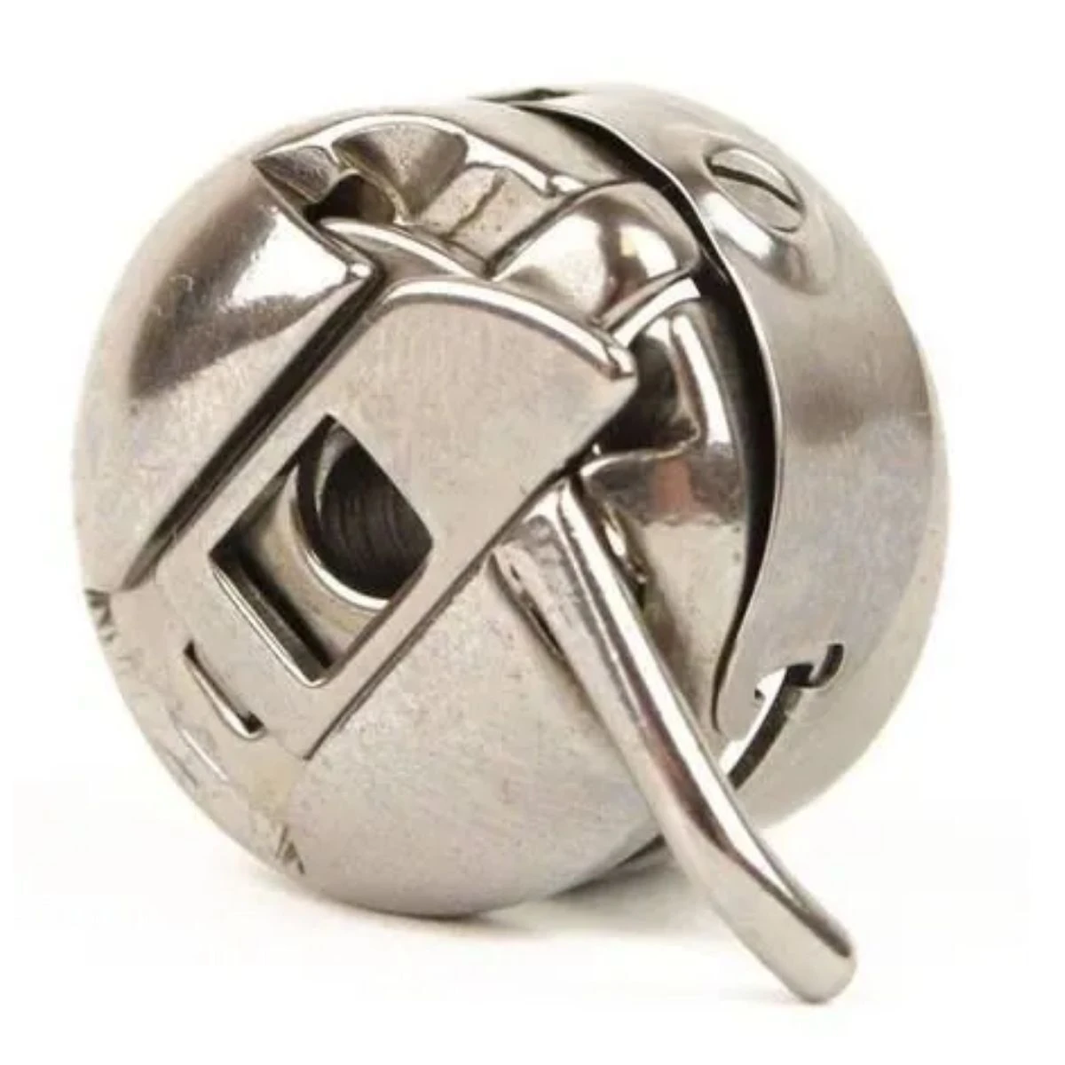 Close up of the bobbin case unit