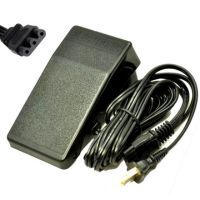 Close up of the black foot control