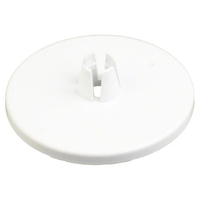 Closeup of the large spool cap