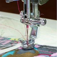 Closeup of the ruler work foot in action