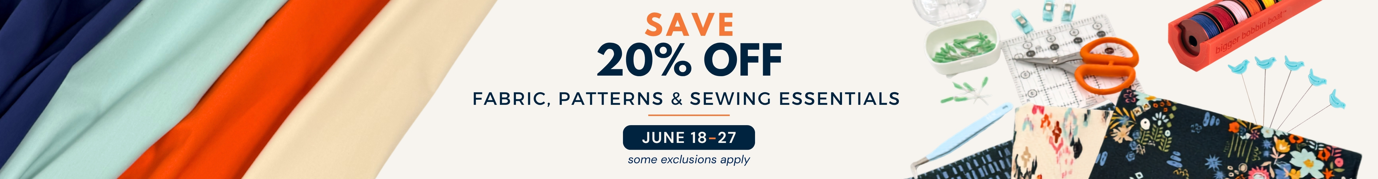 Click to shop supplies — 20% off