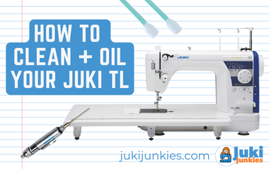 How to Oil & Clean Your Juki TL Machine - Juki Junkies