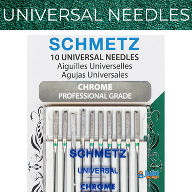 Schmetz Universal Chrome Needles 10 Pack
