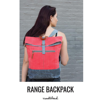 Sunset Ridge Backpack Pattern Range Backpack Bag Pattern by Noodlehead