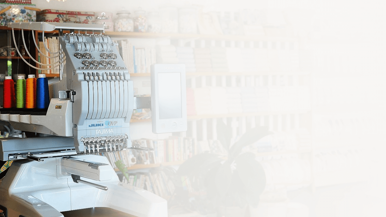 Juki Tajima Sai 8 Needle Embroidery Machine